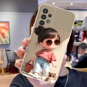 TEMU 삼성 갤럭시 A14 A24 4G A04 A04S A05 A05S A06 A13 A15 A16 A22 A23 A24 A25 A32 A33 A34 A35 A52 A52S A53 A54 A55 5G용 패션 및 아름다운 프린트 소프트 케이스-EW4583