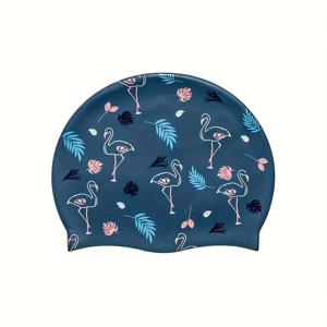 TEMU 대형 수영 모자 - 꽃무늬 방수 빠른 건조 기능 (오렌지/블랙/베이지/화이트/피치), 신축성 풀 커버리지, 경쟁용 수영, 아쿠아틱스, 스파, 헤어 수영용, 긴 짧은 머리 모두 안전 착용, 물놀이 액세서리, 스포츠 수영복, 편안한 핏, 고품질 실리콘 소재, 방수 수영모자, 긴 머리 수영용, 야외 활동가용