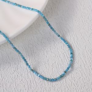 TEMU 세련된 바다 테마의 천연 블루 스톤 싱글 루프 체인 목걸이. 일상적인 착용에 완벽하며, 사랑하는 사람을 위한 선물, 파티 답례품 또는 졸업 선물로도 좋습니다.