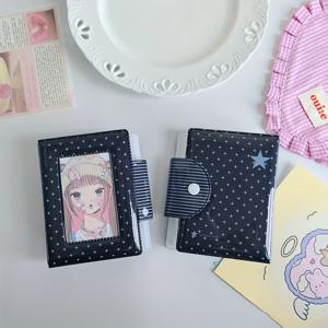 TEMU 블랙 크로스 그리드 3인치 사진 보관 앨범 - & 카드 홀더용 내구성 플라스틱, 다중 구획, 컴팩트 홈 데코 정리함, 사진, 기념품 보관 상자, 세련된 디자인, 그리드 디자인