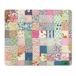 TEMU 모던 마우스패드 - 사무실 책상, 홈 스터디 공간, 게이밍 테이블, 일상 사용에 완벽한 빈티지 패치워크 퀼트 디자인