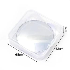 TEMU 아이폰 15 프로 맥스 호환 광각 셀카 거울 및 블로그 카메라 - 합금 자석 후면 카메라 부착, 핸즈프리 거울/블로깅 액세서리 (전자 부품 없음)