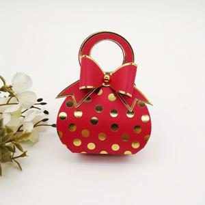 TEMU 그녀/남자를 위한 선물, 웨딩 사탕용 금박 점찍기 리본이 달린 10개의 선물 상자, 도트 패턴으로 휴대용 사탕 상자로 창의적으로 디자인됨