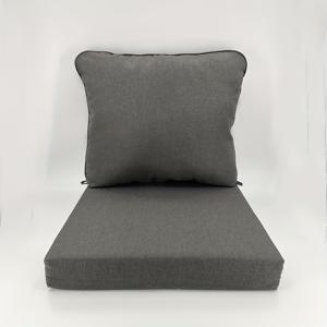 TEMU 캐주얼 디자인의 야외 소파 쿠션 2개 세트 - 세탁기 사용 가능, 솔리드 패턴, 지퍼 잠금, 폴리우레탄 및 폴리에스터 충전재 사용 - 전기를 사용하지 않고 모든 달에 다양한 용도로 적합 - R에 적합