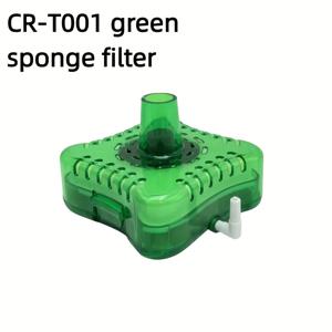 TEMU 초슬림 물 요정 필터, 탄소 및 에어 스톤 스펀지 필터 장착된 컴팩트 어항 필터, 베타, 구피, 새우 및 최대 15갤런 어항에 적합한 미니 공압 생화학 필터 (에어 펌프 제외).