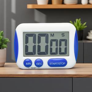 TEMU 학습 및 주방에서 모두 사용할 수 있는 다기능 타이머. 학생들의 시간 관리와 계란 삶기에 이상적이며, 대형 디스플레이와 메모리 기능을 갖추고 있습니다. 스탠드형 전자 시계로 디자인되었습니다.