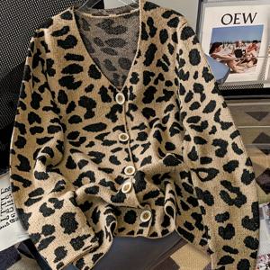 TEMU 플러스 사이즈 - Didi Direction 'Lazy Cardigan', 플러스 사이즈, 여름/가을 여성용 뉴 프린트 루즈 스웨터 재킷|가디건