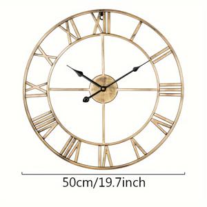 TEMU 철제 로마 벽시계|시계|벽시계|벽시계