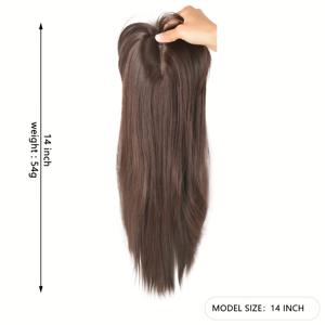 TEMU 3D 뱅스 인비저블 시스루 헤어 워터 리플 에어 방스 헤드 커버, 자연스러운 보이지 않는 대체용 화이트 헤어