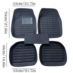 TEMU 5개입 세단용 범용 차량용 바닥 매트