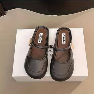 TEMU 새로운 소프트 솔 편안한 여성 슬립온 플랫 슈즈, 캐주얼 플랫 슈즈, 여성 신발