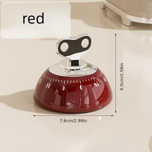 TEMU 스테인리스 주방 타이머 - 60분 카운트다운 & 큰 알람, 대형 시계, 자석/후크 장착, 배터리 없이 작동, 요리, 베이킹에 적합, 바쁜 부모님, 성인 및 어린이를 위한 이상적인 선물, 내구성 있는 타이머|시계|타이머