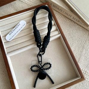 TEMU 1개 아크릴 리본 포뮬라 포뮬론 참 휴대폰 끈 손목 스트랩, 귀여운 휴대폰 팔찌 스트랩 (끈 포함), 휴대폰 참 스트랩, 범용 휴대폰 케이스 탈착식 개스킷, 인터넷 유명인 남녀 창의적인 핸드백 휴대용 분실 방지 방수