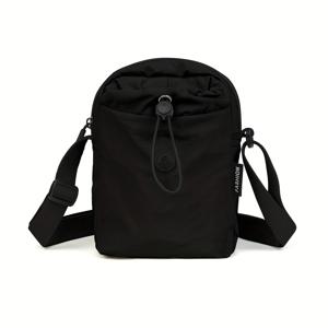 TEMU 물병은 디스플레이용이며 실제 가방에는 포함되지 않습니다. 여섯 가지 색상으로 제공됩니다. 여성용 숄더 크로스바디 가방. 나일론 소재로 제작된 캐주얼 여성 핸드백, 심플한 솔리드 컬러 디자인, 조절 가능한 드로스트링 클로저, 핸드백으로 휴대하거나 캐주얼 싱글 숄더 스타일로 착용 가능, 휴대폰, 열쇠, 티슈 등을 수납 가능