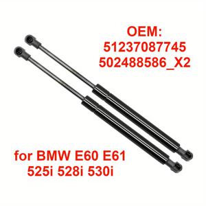 TEMU BMW E60 E61 528i 용 프론트 엔진 후드 가스 스트럿 리프트 서포트 로드 쇼크 바 51237008745