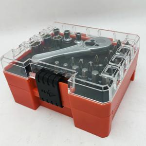 TEMU 58개 미니 래칫 렌치 세트 S2 스틸 비트 포함 - 육각, 필립스, 토르크 및 기타 포함 - 쉬운 DIY 프로젝트용 퀵 릴리스 비트 거치대