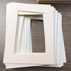 TEMU 10개의 골판지 사진틀, 중국 전통 회화 틀, 안감 카드