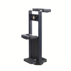 TEMU 스마트폰 및 태블릿용 범용 홀더 ( 삼각대 마운트 어댑터 포함), 1/4'' 스크류, Apple iPhone, iPad, Android, Surface Pro 등 장치에 적합.