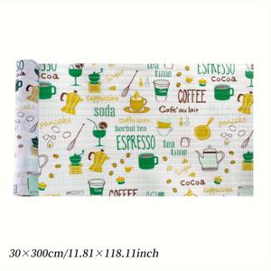 TEMU 주방 캐비닛, 조리대, 옷장용 방수 서랍 라이너 - 신발장 특수 용지, 주방, 냉장고, 옷장용 방습 및 방진 매트 - 미끄럼 방지, 간편하게 절단 가능한 선반 라이너, 가정 필수품