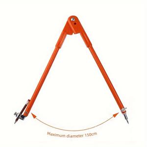 TEMU 목공용 대형 산업용 나침반, 펜슬을 잡아 원을 그릴 수 있으며, 전문가 및 다기능 드로잉용으로 설계되었습니다.