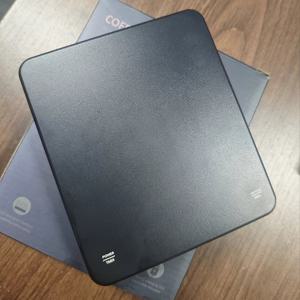 TEMU 타임 기능과 자동 타레 기능이 있는 고정밀 0.1G 전자 주방 저울 - 3Kg/6.6Lb 대용량 디지털 커피 저울, 대형 LCD 디스플레이, 모던한 블랙 디자인, 내구성 있는 플라스틱 구조, , 차에 적합