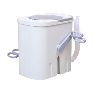 TEMU 수동 세탁기, 휴대용 손세탁기 - 전기 없음, 편리, 효율적인 드럼 디자인, 창의적인 가정 가구, 캠핑 도구