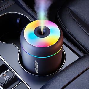 TEMU 1개 에센셜 오일 아로마테라피 미스트 디퓨저 & 가습기 | 색상 변경 야간 조명, 냉미스트 기능, 식물 건강 촉진, 플라스틱 재질 - 편안한 분위기로 방을 상쾌하고 깨끗하게|USB|USB