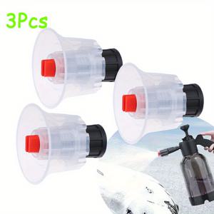 TEMU 3/10pcs 노즐 자동차 세척 폼 스프레이 노즐 윈드스크린 팬 폼 노즐 내부 스레드 자동차 세척 물총 노즐|물총