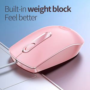 TEMU 오피스 어시스턴트! 컬러풀 유선 마우스, 디자인, 안정적이고 부드러운 사용감