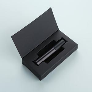 TEMU 32개 10ml 매트 블랙 향수 병과 우아한 패키지 박스 - 샘플용 리필 가능한 아토미저, 유리 소재, PVC 무료, 여행 및 일상 사용에 이상적, 향수 샘플 보관 | 세련된 병 디자인 | 매트 핏, 향수 병 분배