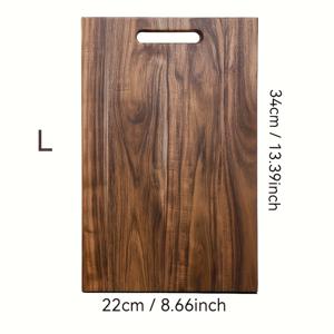 TEMU 1개 나무 도마 - 고기, 치즈, 야채, 과일용 부처 블록 & 샤르큐트리 보드 - 13.4