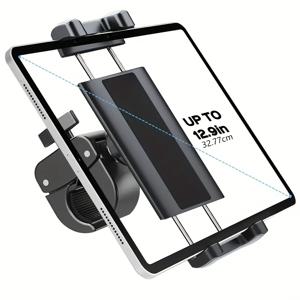 TEMU 핸들바 태블릿 클램프 마운트 모터사이클 자전거 스쿠터 클립 폰 홀더, 4.7~13인치 아이패드 12.9 S8 S7 Fe 플러스 스탠드용