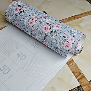 TEMU 장미 꽃 무늬 벽지 캐비닛용 접착식 벽지 인치 분리형 욕실 방수 비닐 필름 롤|시트지