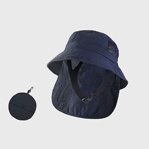 TEMU 메시 수납 공간이 있는 접이식 해변 서핑 모자, 조절 가능한 낚시 모자, 통기성 좋은 남녀공용 넓은 챙 버킷 모자. 하이킹, 서핑, 보트, 수상 스포츠에 적합합니다.|서핑모자