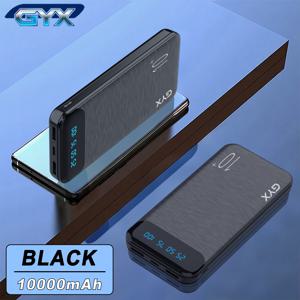 TEMU GYX 슬림 휴대용 보조 배터리 20000/10000mAh 여행용 배터리 (3개 출력, 4개 입력, 3A 고속 충전 지원, 삼성, 구글 픽셀, LG, 모토, 아이폰, 아이패드 호환)|백팩|보조배터리|보조배터리20000