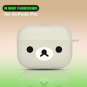 TEMU 야광 기능의 창의적이고 인기 있는 동물 디자인 이어폰 케이스, AirPods 4, AirPods 3, AirPods 1/2, AirPods Pro 2 및 AirPods Pro 호환. 친구, 가족, 또는 남자친구에게 완벽한 선물