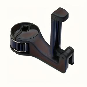 TEMU 헤드레스트 마운트가 있는 조절 가능한 차량용 시트 휴대폰 거치대 - 내구성이 뛰어난 ABS 소재로 제작, 방수 기능, 차량 호환, 장거리 여행 및 통근을 위한 안전한 그립 제공, 차량용 휴대폰 거치대.