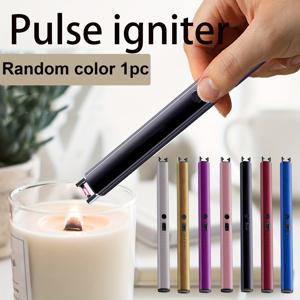 TEMU USB 충전식 전자 라이터, 휴대용 멀티펑션 전기 라이터, 170mAh, 스타일리시 LED 라이터, 휴대용 방풍 디자인, 캠핑 및 휴가 선물에 완벽