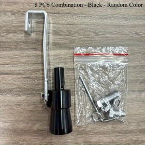 TEMU 8개 배기 휘슬 팁 키트 | 터보 사운드 배기 팁, 범용, 장착 하드웨어 포함, 간편 설치 차량 액세서리, 생일 선물, 할로윈, 크리스마스, 추수감사절에 적합, 알루미늄 합금 재질