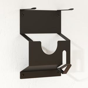 TEMU 1개 헤비듀티 메탈 앵글 그라인더 보관대 로프 행거 포함 - 벽걸이형, 조립 불필요, 차고, 작업장 및 가정용 도구 정리함 - 블랙, 스토리지 랙, 도구 보관/정리, 앵글 그라인더 홀더, 창고 수납, 작업장 정리 시스템, 작업장 장비, 차고 액세서리, 차고 선반, 차고 선반