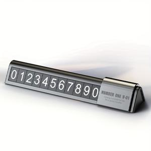 TEMU 2가지 색상 제공. 신형 차량 전화번호판, 임시 주차 번호판, 차량 장식품, 고급스럽고 세련된 창의적인 디자인. 모든 차종에 적합