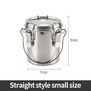 TEMU 다기능 누수 방지 펜 워셔 - 스테인리스 스틸 밀폐 휴대용 팔레트 & 건조 홀더 | 화가/학생용 유화/수채/스케치 | 재질: 스테인리스 스틸