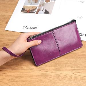 TEMU 여성용 긴 클러치 지퍼 지갑 (다중 카드 슬롯 및 대용량) 수입 도매 공급자, 다용도 손목 가방으로 적합.