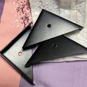 TEMU 30개 세트 (5개 고강도 철제 L자 앵글 브래킷 및 25개 나사 포함), 90도 앵글 브래킷 1.3mm 두께, 가구, 선반, 캐비닛 및 테이블에 적합. 튼튼한 가정 및 사무실 수리에 이상적인 내구성 있는 금속 브래킷