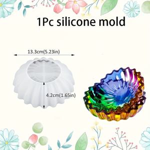 TEMU 보울 레진 보관함 실리콘 몰드, 독특한 주얼리 홀더 캔들 용기 에폭시 레진 콘크리트 시멘트 DIY 아트 공예 소품 항아리 접시 식물 화분 테이블 미디엄 보울 레진 실리콘 몰드 홈 데코