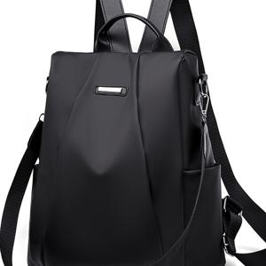 TEMU 한국 스타일의 패셔너블 도난 방지 백팩, 대용량 여성 가방, 데일리 출퇴근, 쇼핑, 짧은 여행 및 캠퍼스 학습에 적합.