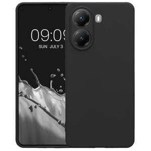 TEMU 폰 케이스: 샤오미 포코 X7 프로 / 레드미 터보 4 5G 호환, 슬림 충격 방지 유연한 보호 기능, 블랙 매트 소프트 보호 폰 케이스 커버