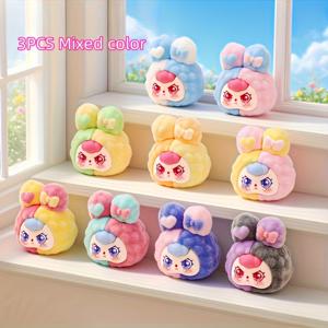 TEMU 만화 토끼 피규어 | 귀여운 자동차, 데스크탑, 홈 데코, 컴퓨터/자동차/홈 재미 액세서리, 생일 창의적인 선물, 생생한 표정 인형, 부드러운 터치 홈 데코, 레진 소재