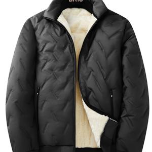 TEMU 따뜻한 안감 패딩 코트