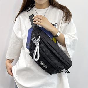 TEMU 세련된 체크무늬 디자인 체스트백, 패셔너블한 크로스바디 백, 여성용 캐주얼 슬링 숄더백